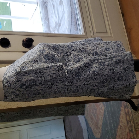 J. Jill Pima Cotton Shirred Back Tee SZ MD - Picture 3 of 7